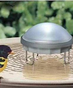 Allied Precision Solar Power Water Wiggler BirdBath Fountains, Misters & Wigglers
