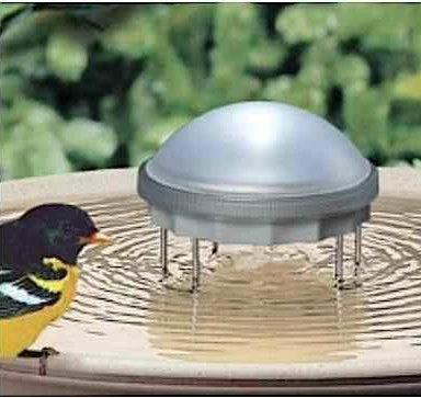 Allied Precision Solar Power Water Wiggler BirdBath Fountains, Misters & Wigglers