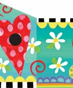 Studio M Folk Garden Vinyl Birdhouse