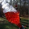 Borderline Cut Glass Hummingbird Feeder
