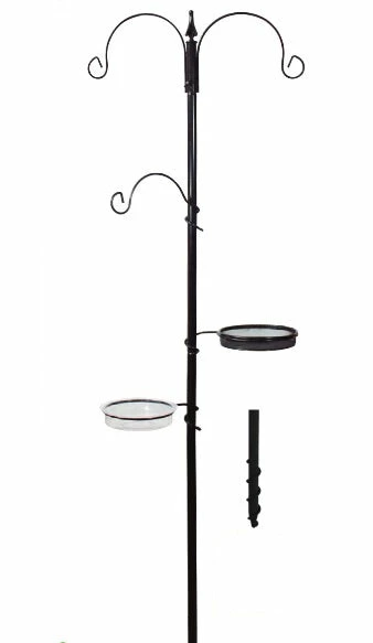 Pine Bush Home & Garden Feeder Poles & Brackets Bird Feeding Station With Auger
