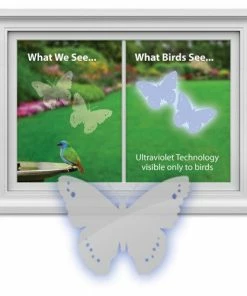 Shock Logistics Window Alert Decals- Prevent Bird Strikes