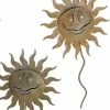 Cricket Forge Garden Stakes & Whirligigs Sun Face Garden Stakes Set/2