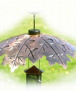Woodlink Squirrel Baffles & Weather Guards Bird Feeder Weather Guard-Brushed Copper