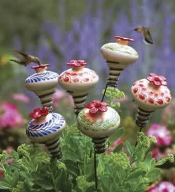 Parasol Mini-Blossom Folklore Hummingbird Feeder
