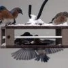 The Birdhouse Chick Recycled Birdhouses Gilbertson Hanging Bluebird Feeder