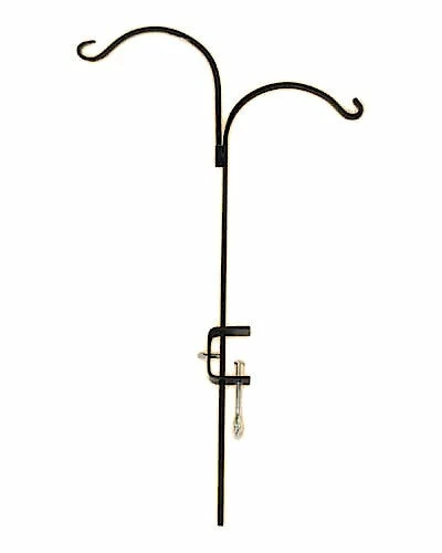 Hookery Double Arm Adjustable Deck Hook 36" Feeder Poles & Brackets