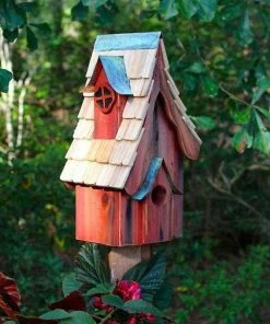 Heartwood Boyds Bungalow Cypress Birdhouse Unique Birdhouses