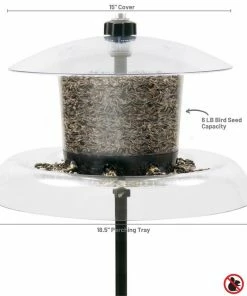 Droll Yankees Jagunda Squirrel Proof Bird Feeder With Pole Squirrel-Proof Feeders