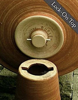 Burley Clay Butterfly Meadow Bird Bath-Locking Top Staked & Pedestal Bird Baths