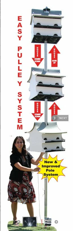S&K Manufacturing Purple Martin House-Starling Resistant