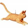 Songbird Essentials Orange Tabby Leaping Cat Birdhouse Unique Birdhouses