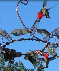 Songbird Essentials Ivy Carousel Hummingbird Feeder-8 Ports Hummingbird Feeders