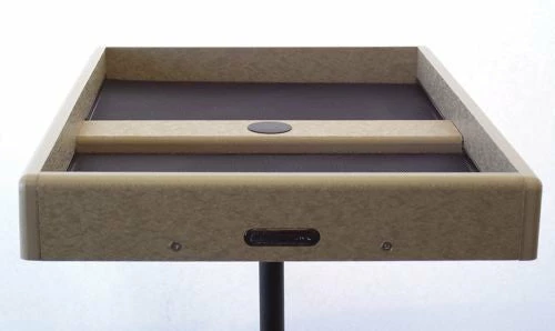 Birds Choice Large Recycled Seed Catcher Platform Pole-Mount
