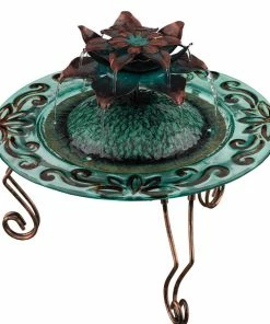 Regal Home & Garden Accents Glass Lotus Fountain