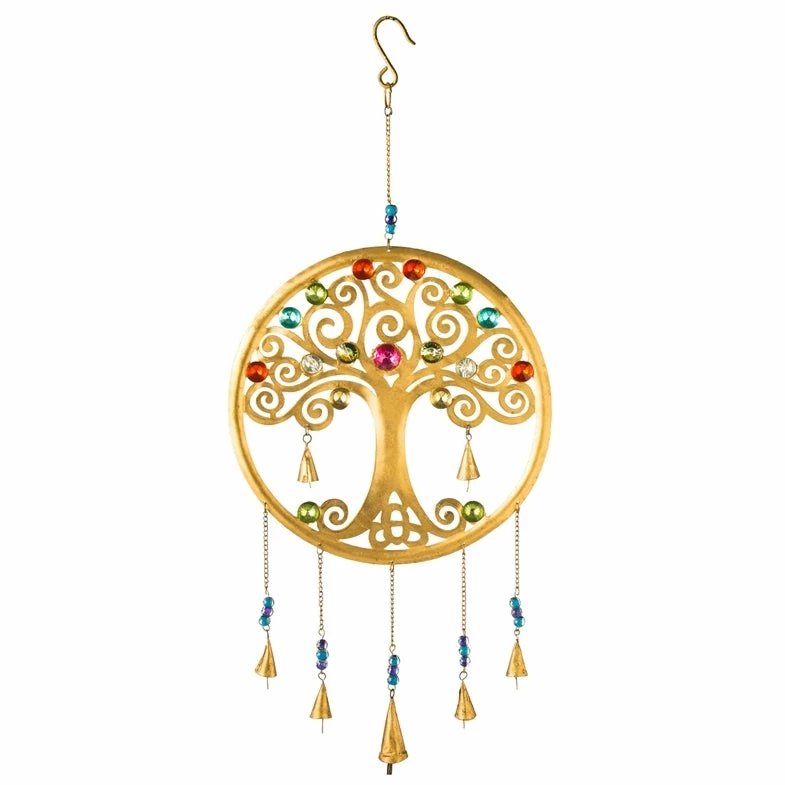 Evergreen Enetrprises Tree Of Life Garden Bell Wind Chimes
