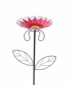 The Birdhouse Chick Staked Butterfly Feeder Or Bath Butterflies