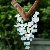 Garden Age Supply Driftwood & Sea Glass Wind Chime Wind Chimes