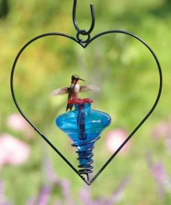 Parasol Hummingbird Feeders Mini-Blossom Heart Hummingbird Feeder