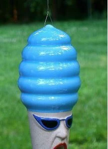 Birchstone Studios Hot Lips Hilda Stoneware Bird Feeder