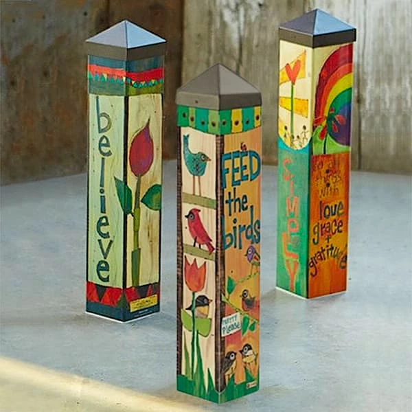 Studio M Garden Stakes & Whirligigs 20" Vinyl Art Poles - 8 Designs