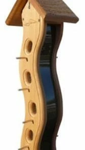 The Birdhouse Chick Large Wave Bird Feeder